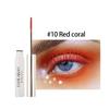 Waterproof Eyelashes Curling Lengthening Makeup Blue Green Red Black White Liquid Lash Extension Color Mascara