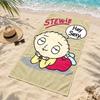 Family Guy Microfiber Beach Towel Quick Dry Sand Free Lightweight Beach Towels for Travel Swimming Camping