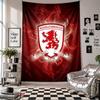 Middlesbrough Wandteppich Heimdekoration Wandbehang Tuch für Schlafzimmer Wohnzimmer Hintergrund