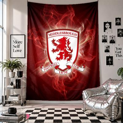 Middlesbrough Wall Tapestry Home Decor Wall Hanging Cloth for Bedroom Living Room Background