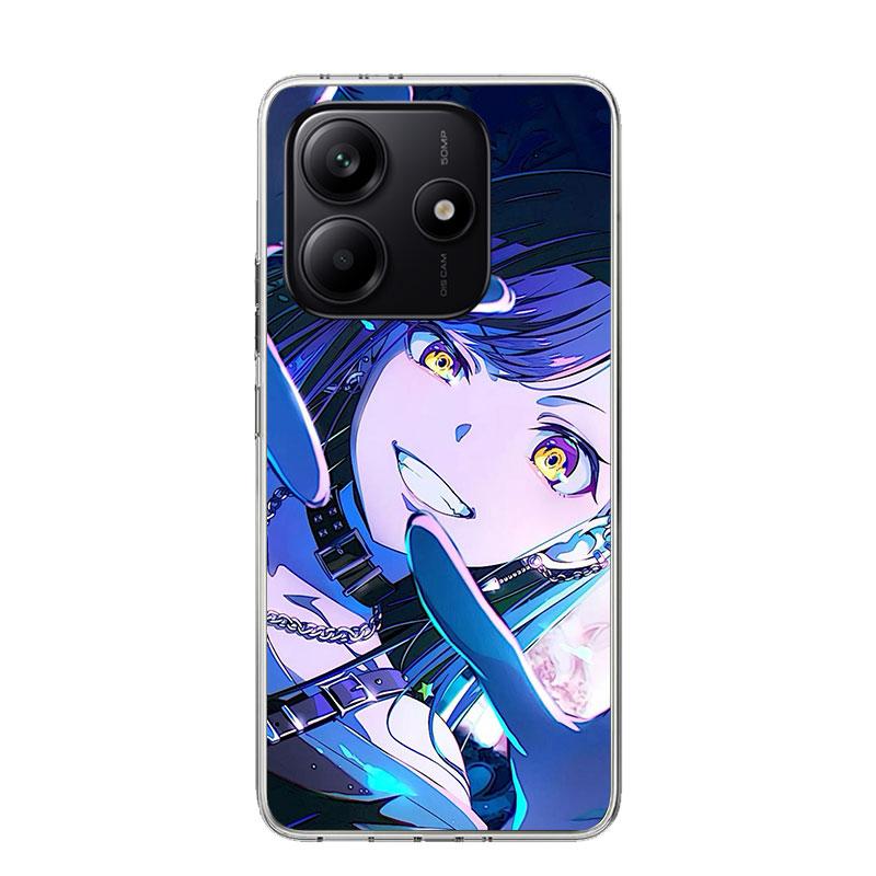 Oshi No Ko Phone Case For Xiaomi Redmi Note 15 14 13 12S 12 Pro Plus 11S 11E 11 11T 10S 10 Art Soft Pattern Cover Redmi Note 14