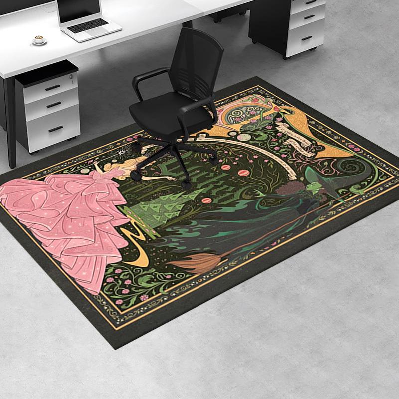 Office Carpet-Wicked Cozy: Add a Touch of Magic with Our Enchanted Sofa Rug for Ultimate Comfort!a012