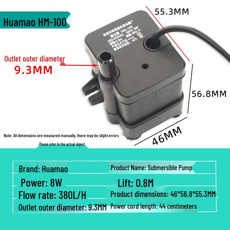 Huamao HM-110 Mobile Air Cooler with 14W Submersible Water Pump and Ice Maker