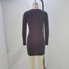 Chic European & American Spring/Autumn Women's Dress: Sleek, Sexy, Bodycon Hip Skirt with Long Sleeves for Nightclub Wear