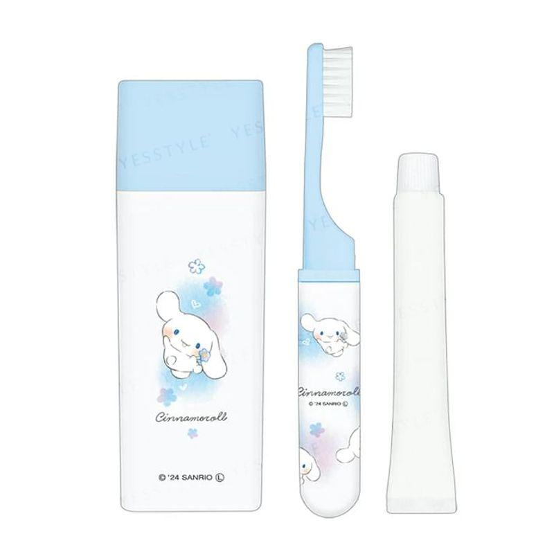 Kamio Japan - Sanrio Cinnamoroll Quadratisches Zahnpflegeset