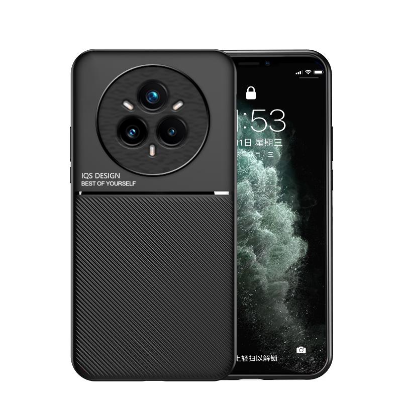 For OPPO Realme 14 Pro 14 Pro Plus Textured Magnetic Four-corner Full Coverage Shockproof and Drop-resistant Phone Case