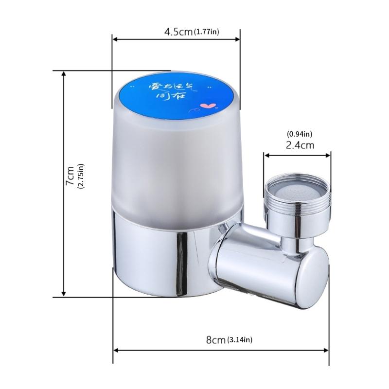 360 Whirling Spatter Complimentary Faucet Water Filter Permanent ABS Bronze Plan For Kitchen Sink Efficient Cleaning And Quick Tool Complimentary