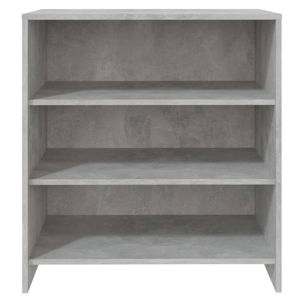 Vidaxl Szafka, Szarość Betonu, 70X40,5X75 Cm, Materiał Drewnopochodny