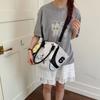 Leisure Tote Bag for School Commuting, Single Shoulder, Bowling Bag for Men