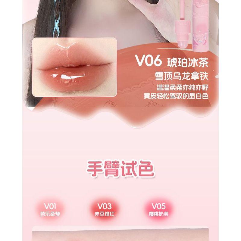 VEECCI - Dual-Ended Clear Watery Lip Gloss - 6 Colors