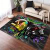 D-Daft P-PunkeS Band Floor Mat Flannel Rugs Cozy Plush Thickened Soft Warm Winter Floor Mat Non Slip Living Room Home Indoor Use