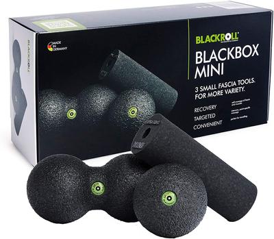 BLACKROLL Faszienrolle Mini Set BLACKBOX MINI Japanisch Deutsch hergestellt (offizielles Produkt)