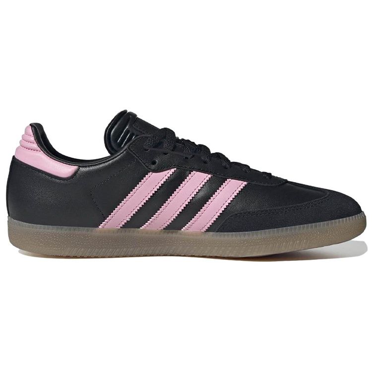 Lionel Messi x adidas Samba Inter Miami CF - Auswärtstrikot Herren Sneaker Schwarz Core-Black Hellrosa IH8157