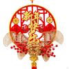 Chinese Year Decoration Party Supplies with Tassel Traditional Hanging Ornament for Tree