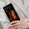 Musical Cello Violin Cell Phone Case for Samsung Galaxy S26 Ultra S25 S24 S23 S22 S21 S20 Note10 Cover