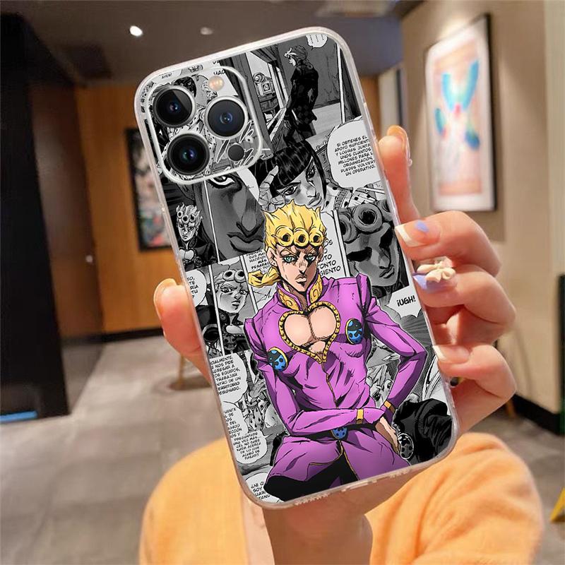 

Чехол для телефона Jotaro Anime jojo s bizarre adventure Carcasa Funda Для iPhone 17 Pro Max Air 16 15 14 13 Pro Max 15 16 Pro 15Plus iPhone 17