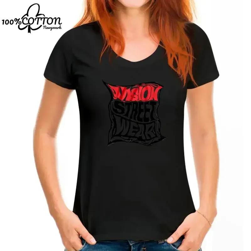 LE T ShirtVintage Skate Vision Streetwear Distort 1980s T Shirt