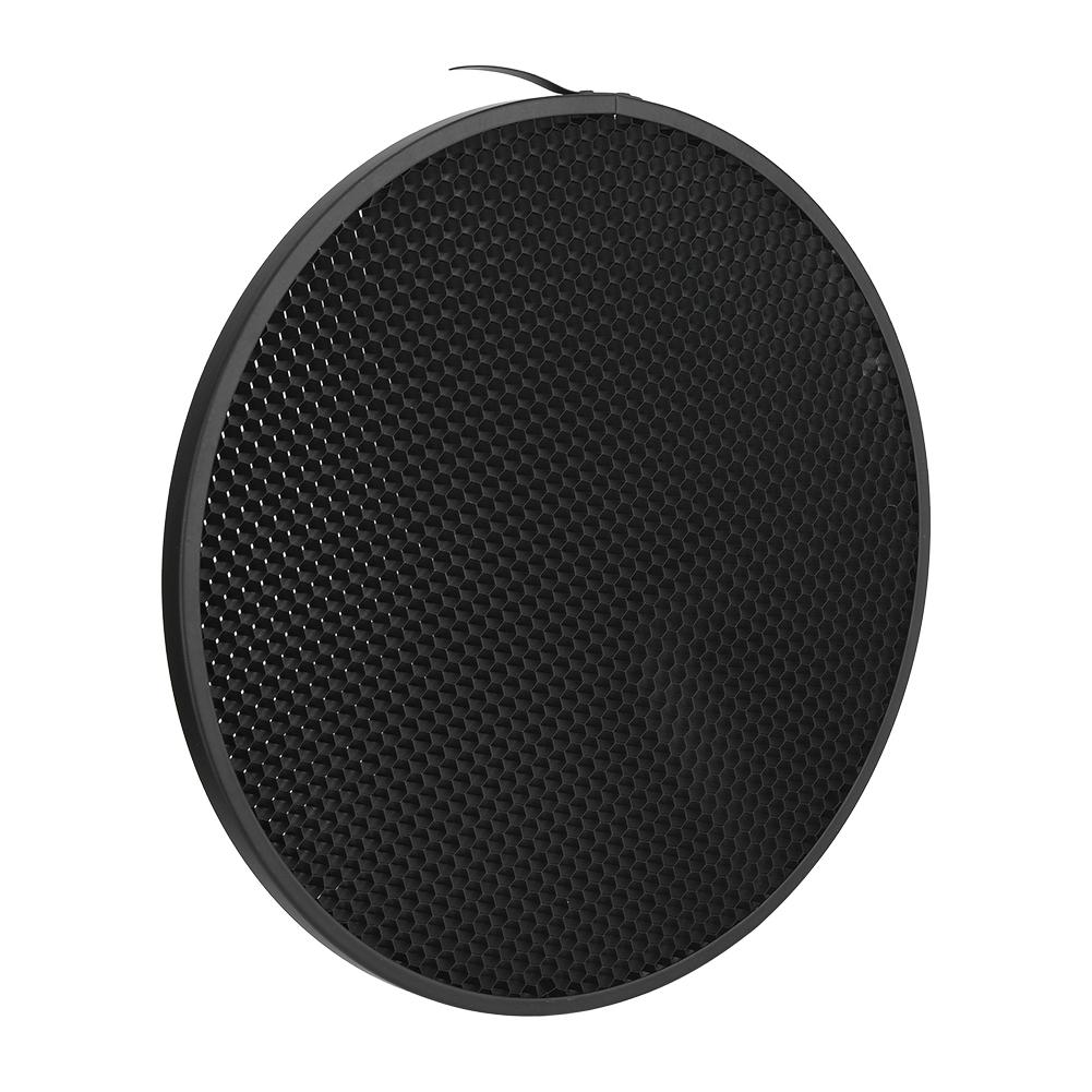NiceFoto Mini 300mm 60 degrees Photographic Video Flash Light Mesh Grille Cover Equipment