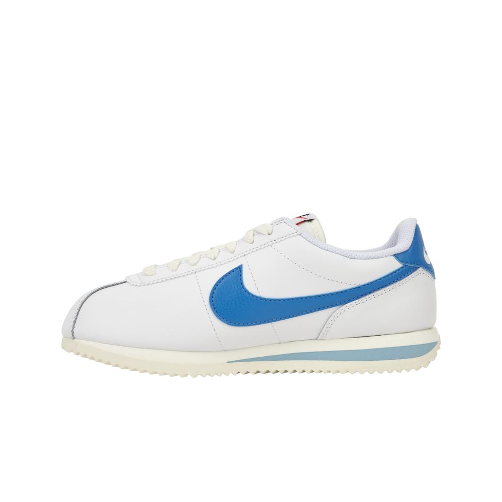 Nike Sneakers Cortez Blu Università Donna Bianco Vela Arancione Squadra DN1791-102