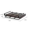 Pot Lid Storage Cabinet Lower Hanger Non-punching Kitchen Cabinet Hanging Holder  Kitchen Supply