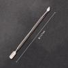 High-Grade Stainless Steel Double-Ended Cuticle and Polish Remover Tool: Large & Small Nail Art Pushers