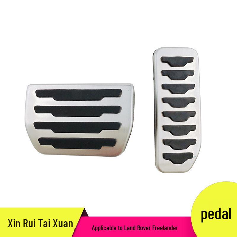 

Non-Slip Throttle & Brake Pedals for Land Rover Freelander Aluminum Alloy + Hard Rubber