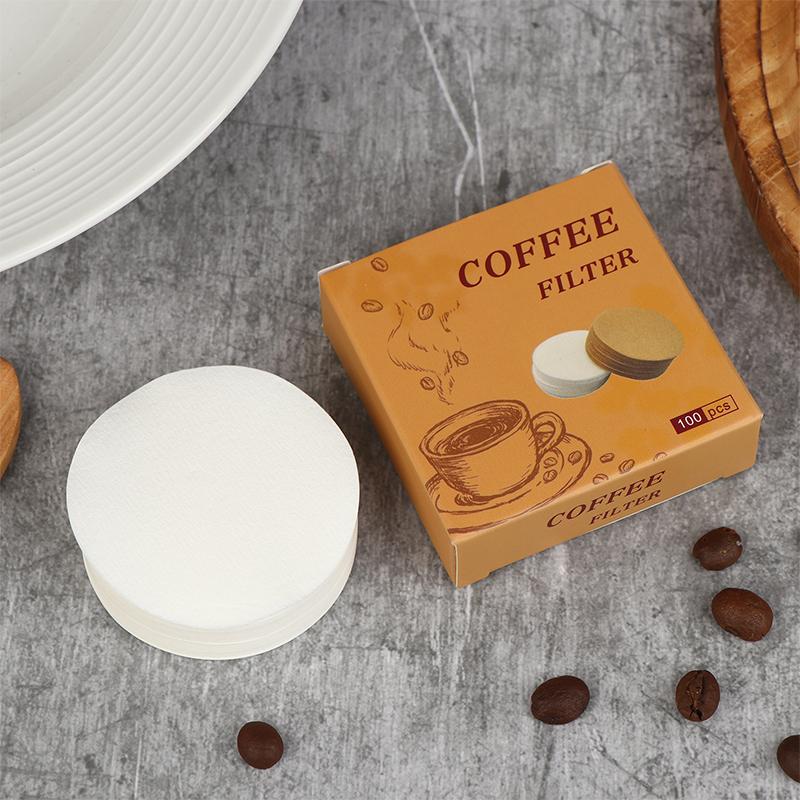 100Pcs Coffee Filter Paper Espresso Paper Filters 54/56/60/62/64/68Mm Puck Screen For Portafilter Machine Tools