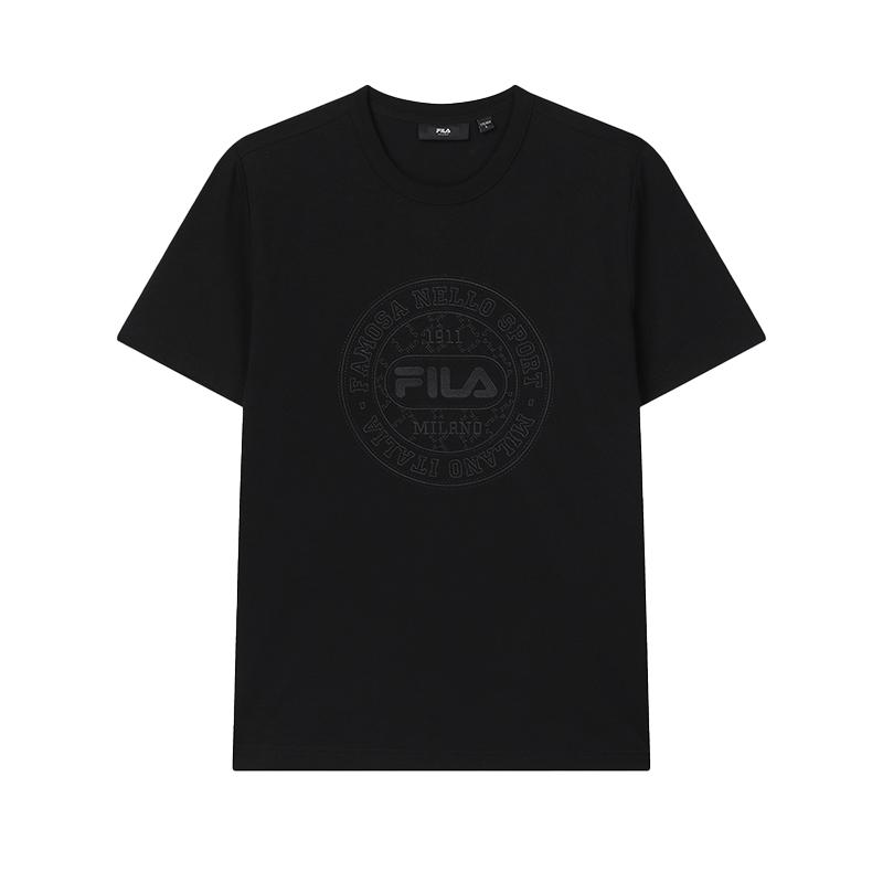 New FILA T Shirts Men's Jet Black F11M435102FBK