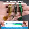 Wave Fish T-Tail Road Runner Soft Bait Spinnerbait Soft Worm Mini Root Fishing Reel Tail