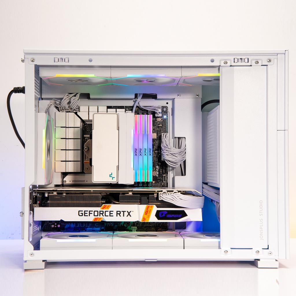 Jungle Leopard Galaxy Prism XH Flowing Running Lights PC Case Fan 120mm  ARGB Cyclic Mirror Light Effect PWM Cooling Fan