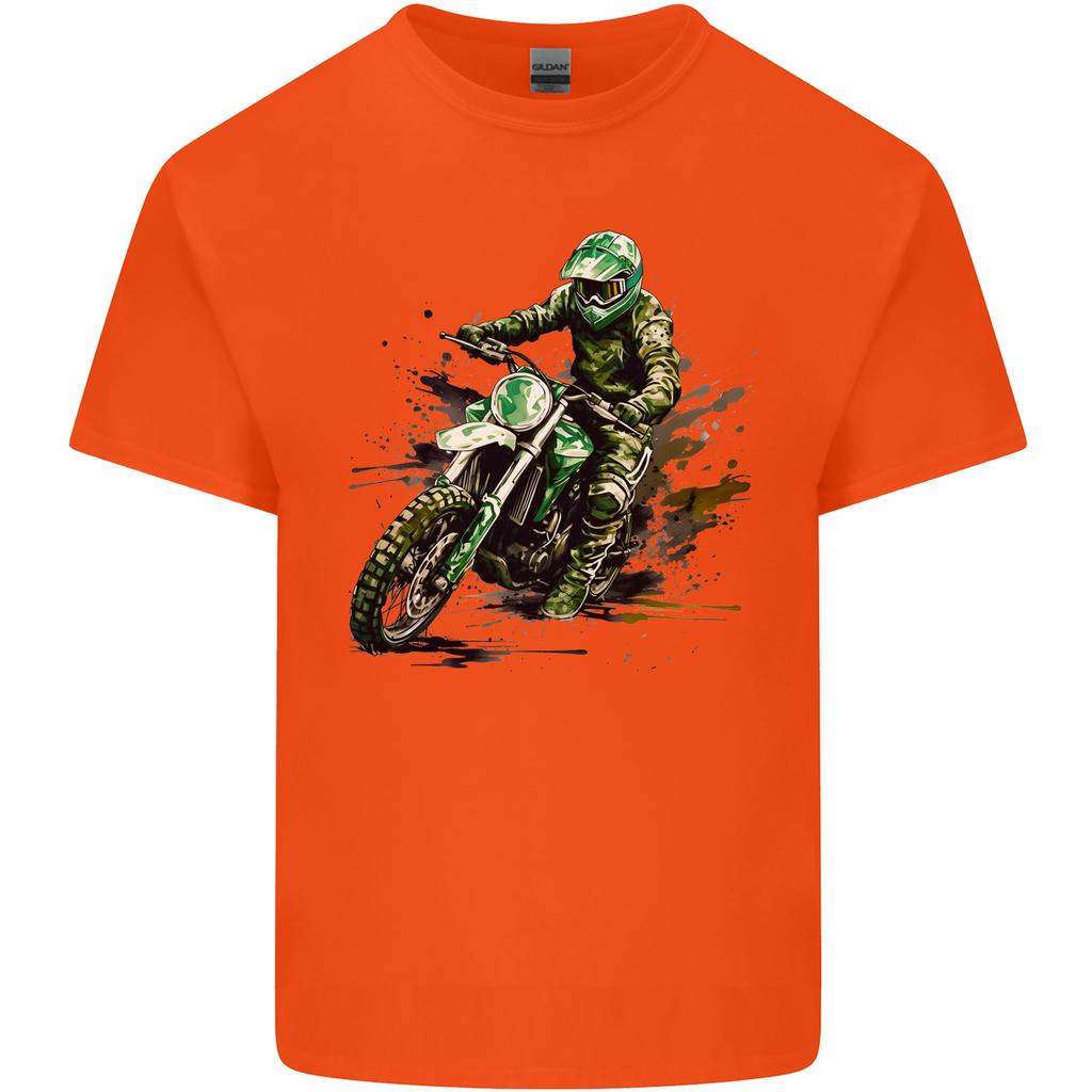 Graffiti Motorcross MotoX Motorbike Biker Unisexs Light Cotton TShirt