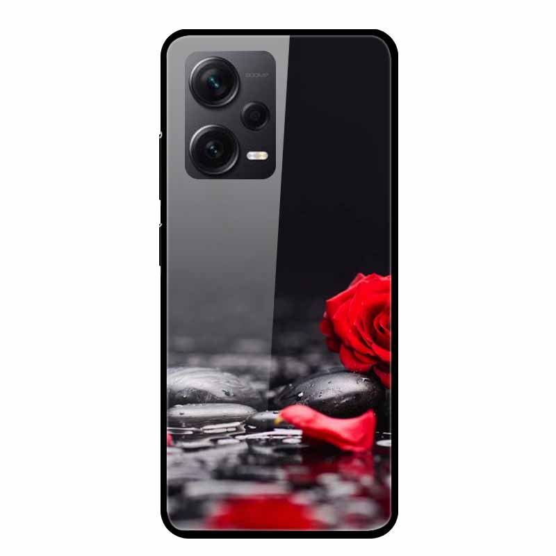 Tempered Glass Cases For Redmi Note 12 Pro Plus 5G Covers Note12 Hard Back Covers for Xiaomi Redmi Note 12 Pro Capas Protective