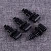 4pcs Car Black Sun Shade Hook Clip Plastic 83715-SHJ-A21ZA Fit for Honda Odyssey Sliding Door 2005 2006 2007 2008 2009 2010