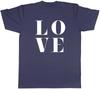 LOVE Unisexs Unisex TShirt Tee