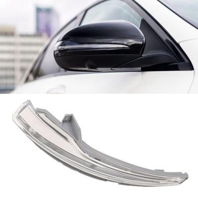 Durable Rearview Mirror Turn Signal Marker Light Lens Lamp Waterproof Cornering Indicator for W205 W213 W222 A0999060801