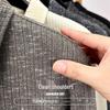 Men's Old Money Aesthetic Textured Long-Sleeve Knit Polo Shirt