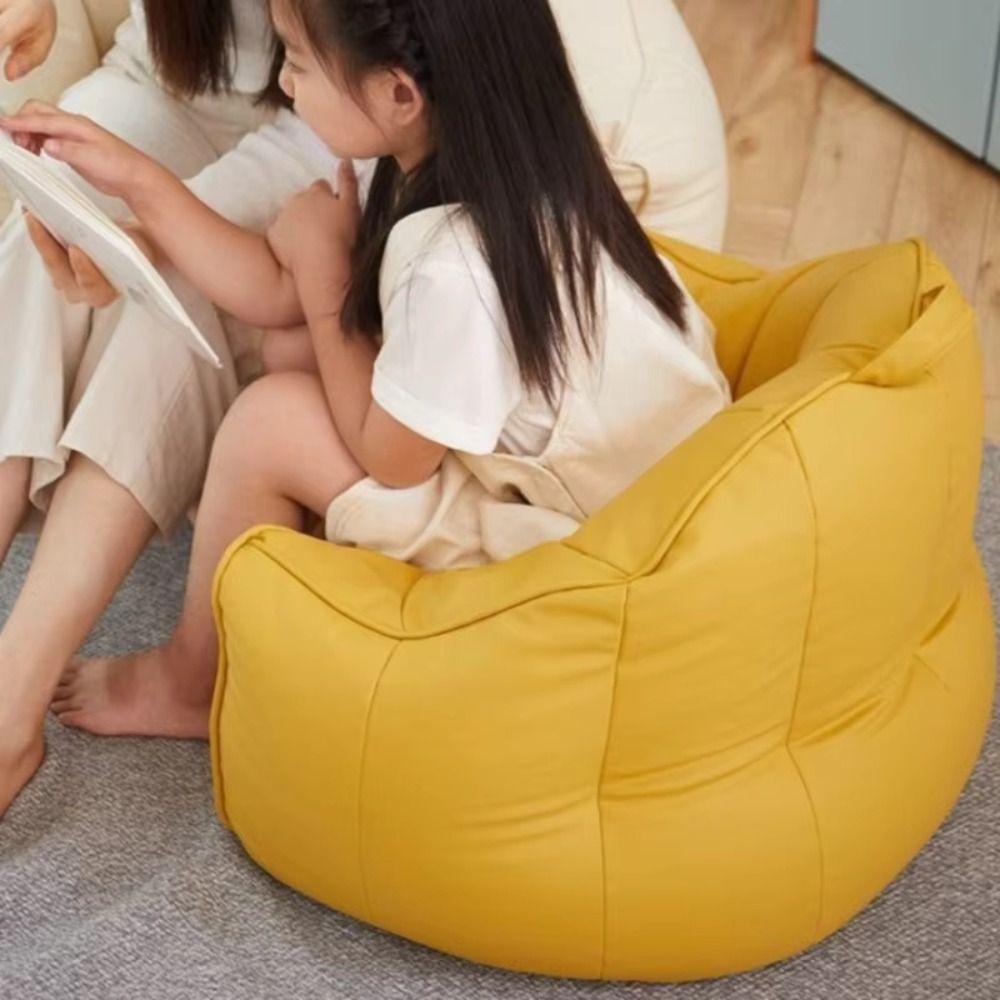 Waterproof Lazy Sofa Single Seat Reading Sofa Chair Comfortable Bean Bag Sofa Living Room