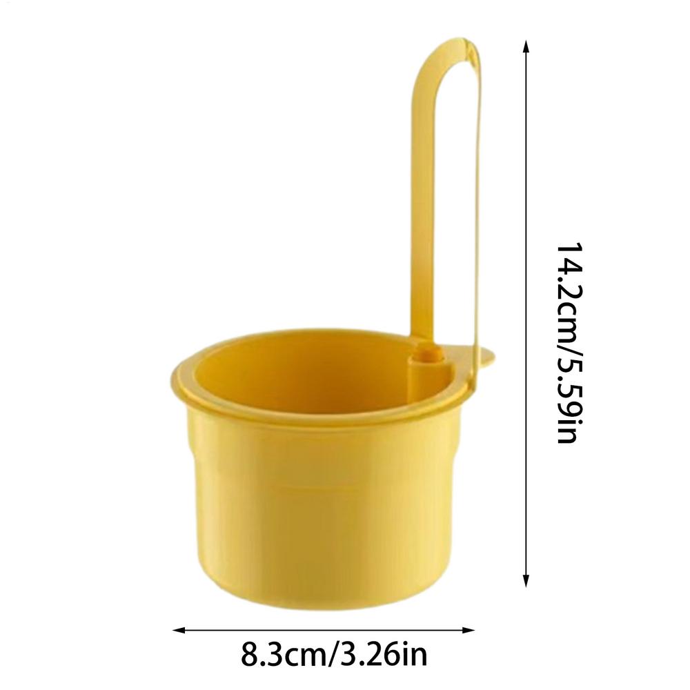 

Sink drain basket can be hung kitchen sink separation residue filter basket fruit washing filter basket faucet hanging basket жёлтый