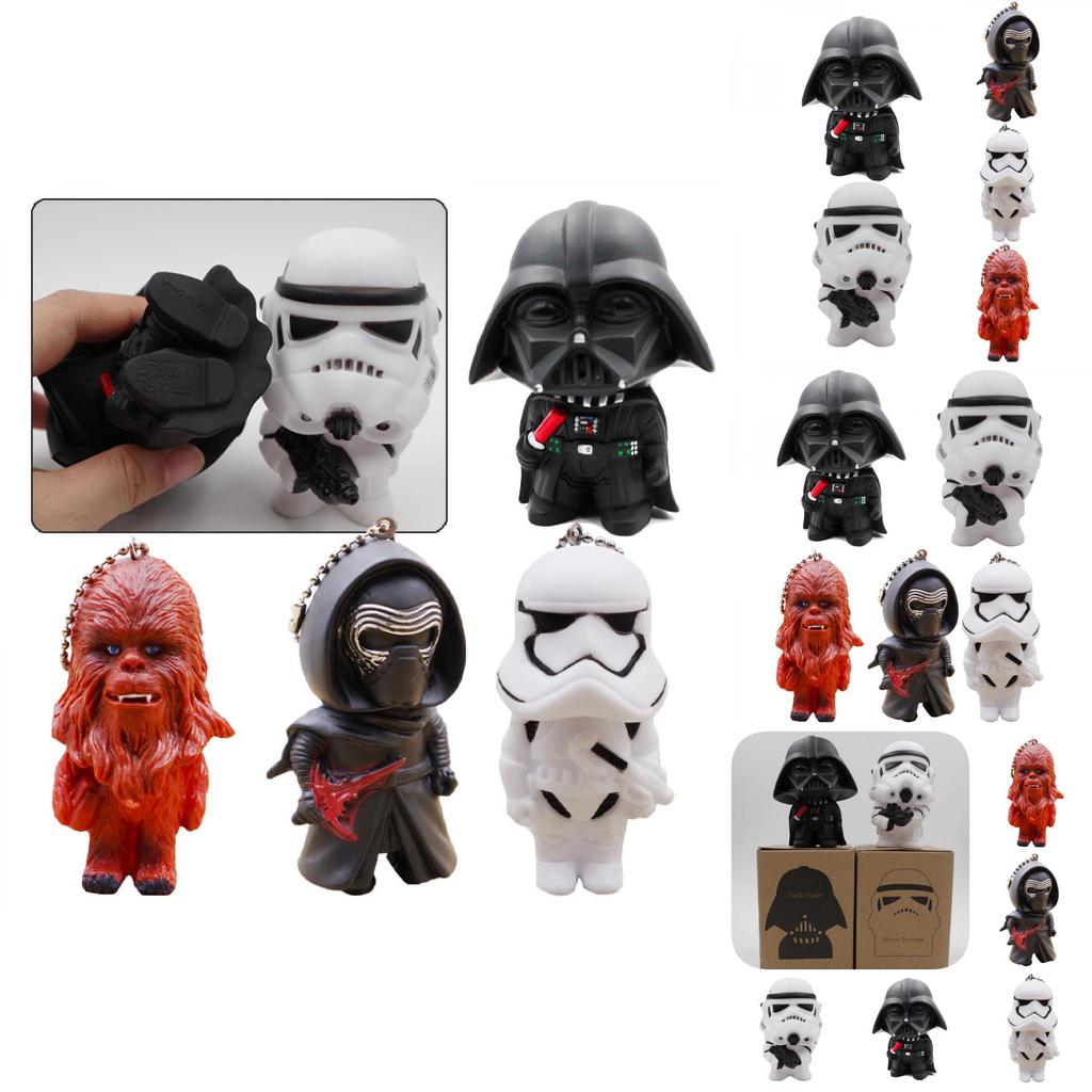 Darth Vader Figure Stormtrooper Kylo Ren Chewbacca Toys Gifts Men Boys