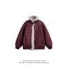 Men's Trendy 2025 Winter Cotton Padded Jacket with Fur Lining and Thickened Fur Collar - High-End Feel