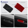 For New Dodge Attitude GAC Empow 2024 2025 Real Soft Carbon Fiber Sticker LHD Car Front Passenger Glove Box Storage Handle Trim