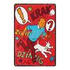 Vintage Cartoon Movie Tin Sign Metal Wall Art for Kids Room  Bar Decor  xCM Iron Painting DU