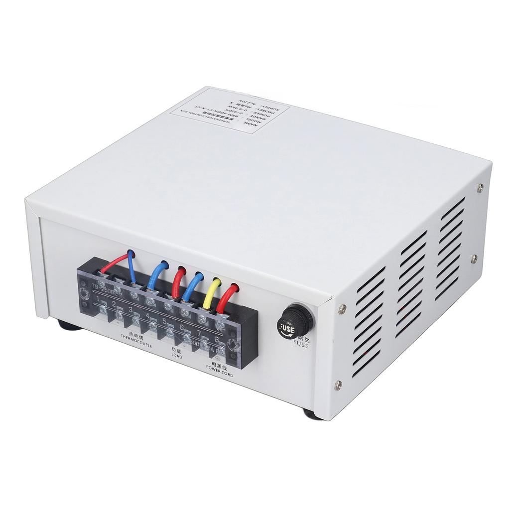 PID Temperature Controller Self Tuning Control Box 0.400 celsius M6 BRM40 1XCT AC220V(1meter )