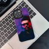 Coque de téléphone XO The W-Weeknd Pour iPhone 17,16,15,14,13,12,11,Pro,XS,Max,Plus,Mini,SE Noir Bonbon Mat Housse antichoc