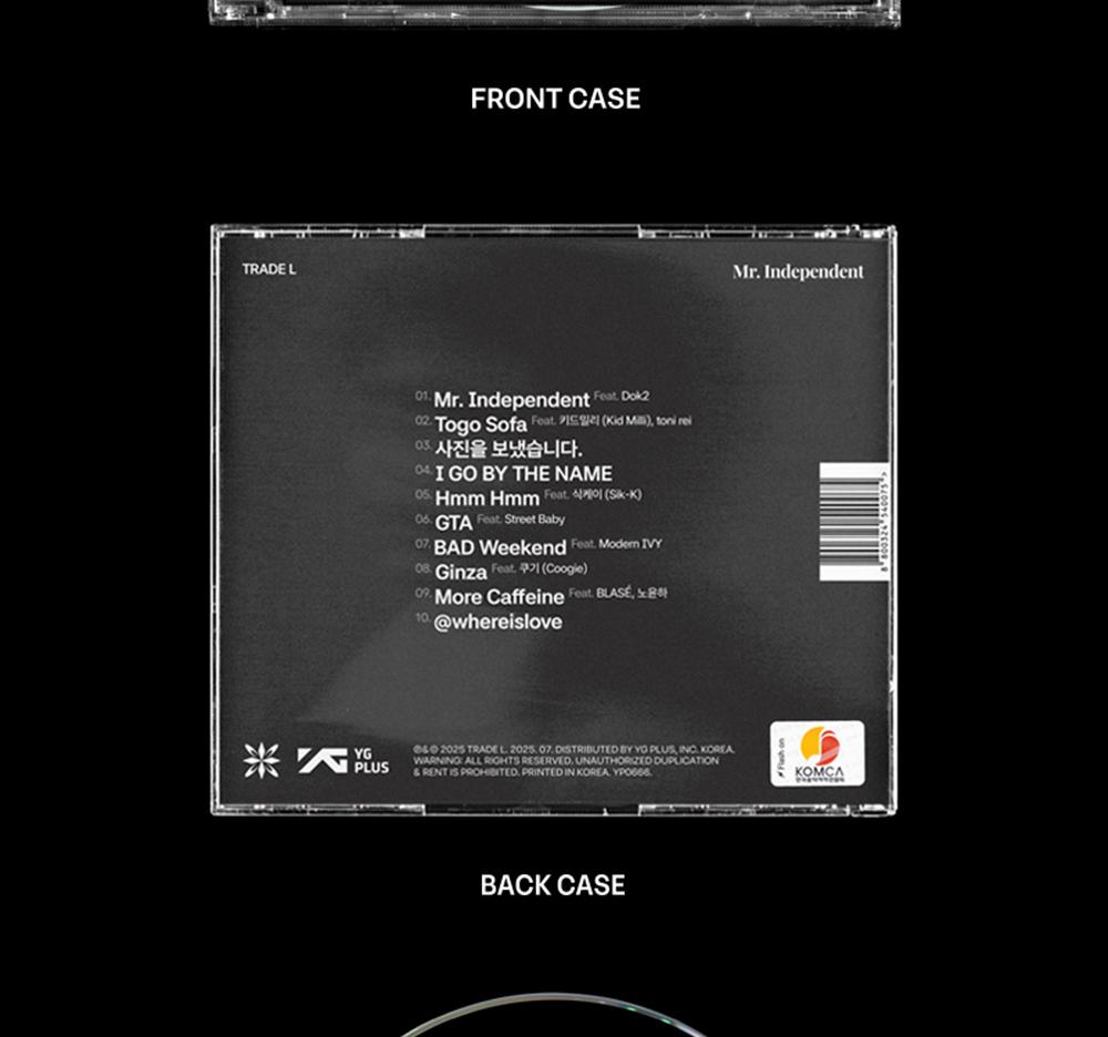 TRADE L [Mr. Independent] 1st Full Album