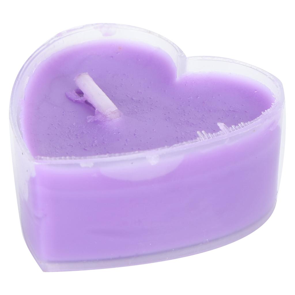 18Pcs Heart Shaped Candle Romantic Dinner Candlelight Decorations Ornaments