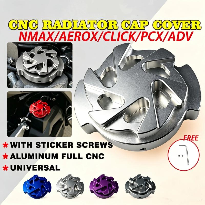 Motorcycle Gas Tank Cap Corrosion Resistant Aluminum Alloy Anti Rust Multi Colors Fit Most Motorbikes ATV Off Road Use