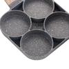 4 Cups Pancake Pan Gas Induction Cooker Universial Medical Stone Non Stick Egg Frying Pan for Kitchen