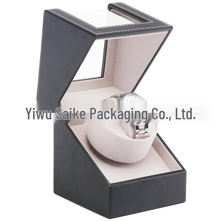 Automatic Rotating Watch Winder Box with Electric Motor for Mechanical Watches