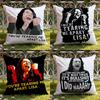 The R-Room T-Tommy Wiseau Cushion Cover Home & Car Dual-Scene Pillow Cover: Reversible for Premium Comfort